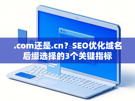 .com还是.cn？SEO优化域名后缀选择的3个关键指标