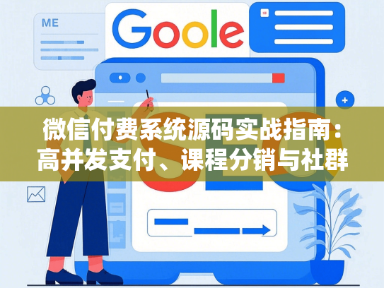 微信付费系统源码实战指南：高并发支付、课程分销与社群运营的架构突围-第1张图片