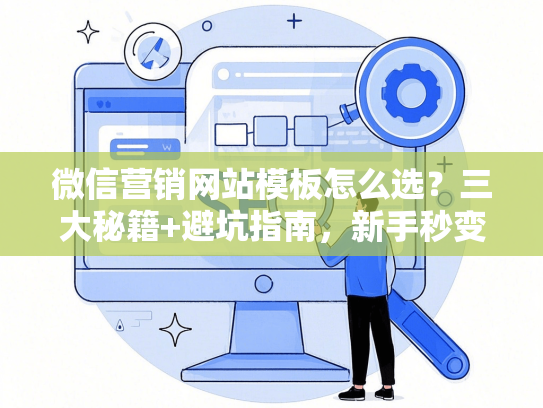 微信营销网站模板怎么选？三大秘籍+避坑指南，新手秒变高手-第1张图片