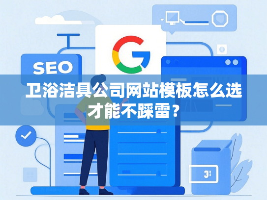 卫浴洁具公司网站模板怎么选才能不踩雷？