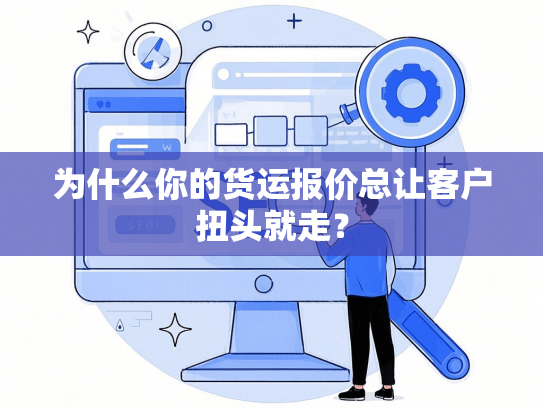 为什么你的货运报价总让客户扭头就走？