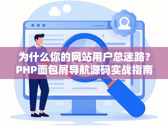 为什么你的网站用户总迷路？PHP面包屑导航源码实战指南