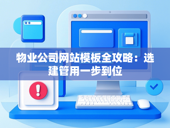 物业公司网站模板全攻略：选建管用一步到位