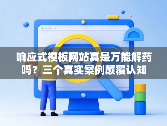 响应式模板网站真是万能解药吗？三个真实案例颠覆认知