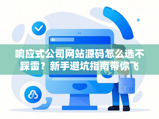 响应式公司网站源码怎么选不踩雷？新手避坑指南带你飞-第1张图片