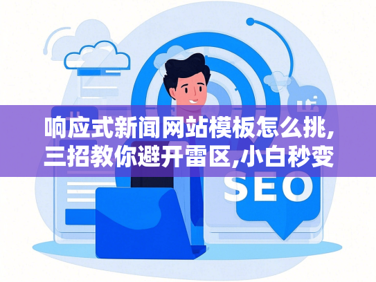 响应式新闻网站模板怎么挑,三招教你避开雷区,小白秒变大神-第1张图片