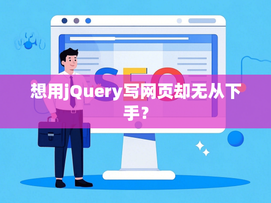 想用jQuery写网页却无从下手？