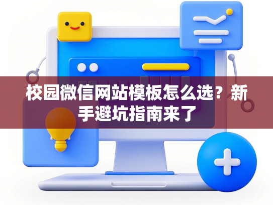 校园微信网站模板怎么选？新手避坑指南来了-第1张图片