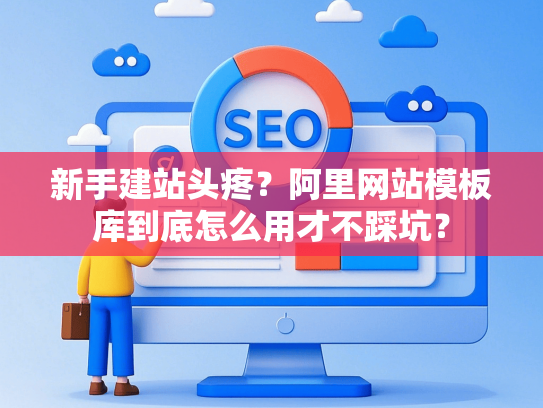 新手建站头疼？阿里网站模板库到底怎么用才不踩坑？