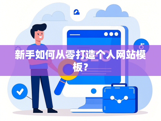 新手如何从零打造个人网站模板？