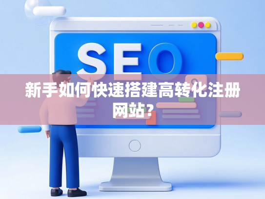 新手如何快速搭建高转化注册网站？