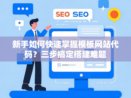 新手如何快速掌握模板网站代码？三步搞定搭建难题-第1张图片