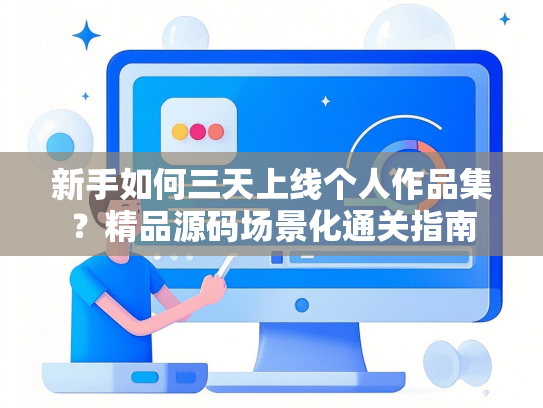 新手如何三天上线个人作品集？精品源码场景化通关指南-第1张图片