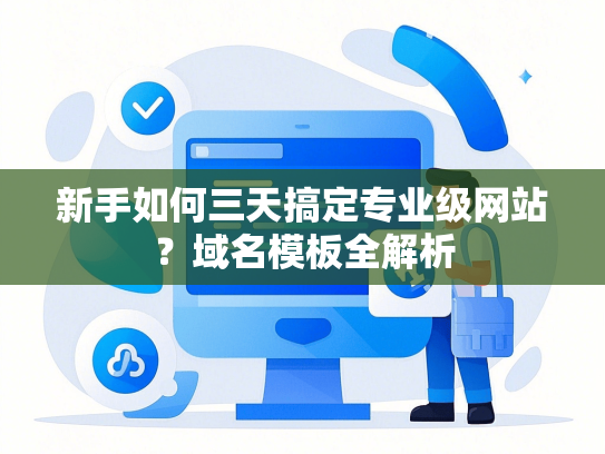 新手如何三天搞定专业级网站？域名模板全解析-第1张图片