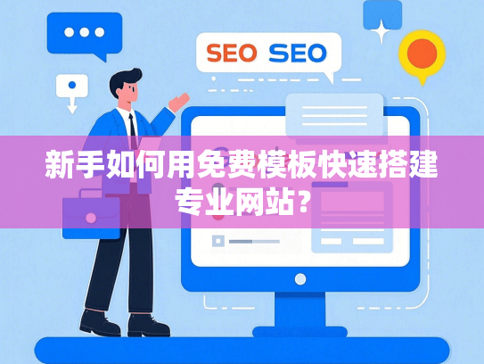 新手如何用免费模板快速搭建专业网站？
