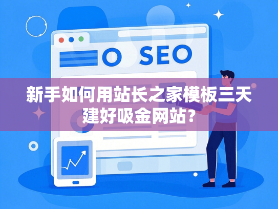 新手如何用站长之家模板三天建好吸金网站？-第1张图片