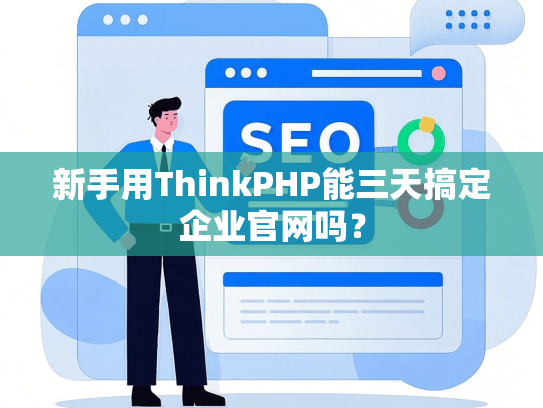 新手用ThinkPHP能三天搞定企业官网吗？