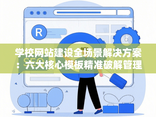 学校网站建设全场景解决方案：六大核心模板精准破解管理难题