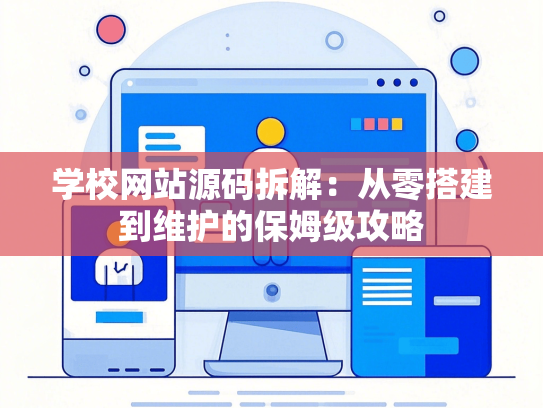 学校网站源码拆解：从零搭建到维护的保姆级攻略