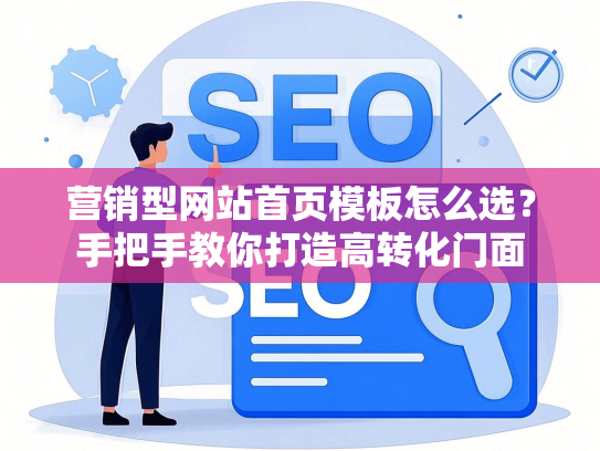 营销型网站首页模板怎么选？手把手教你打造高转化门面-第1张图片