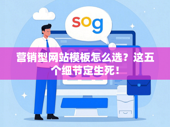 营销型网站模板怎么选？这五个细节定生死！