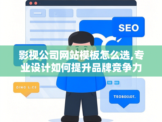 影视公司网站模板怎么选,专业设计如何提升品牌竞争力