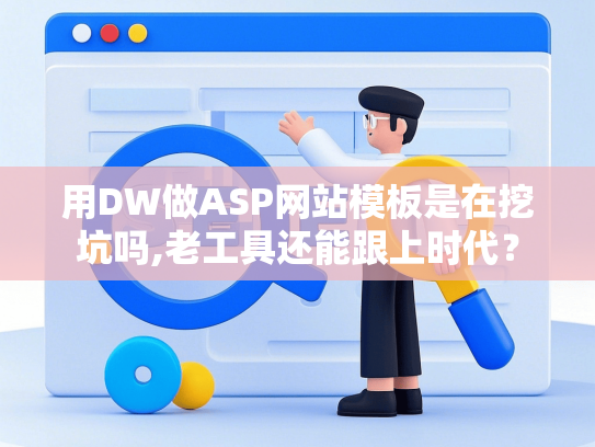 用DW做ASP网站模板是在挖坑吗,老工具还能跟上时代？