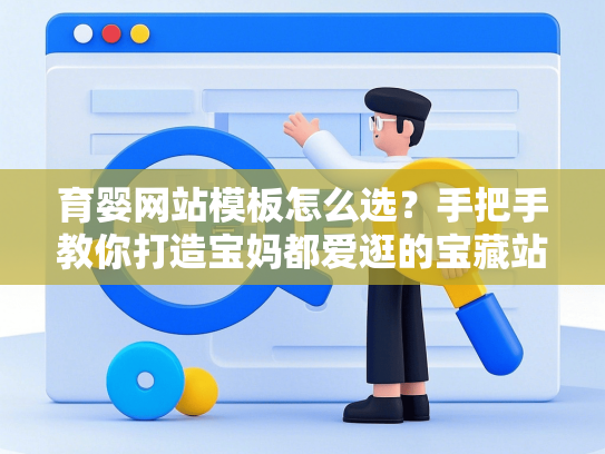 育婴网站模板怎么选？手把手教你打造宝妈都爱逛的宝藏站