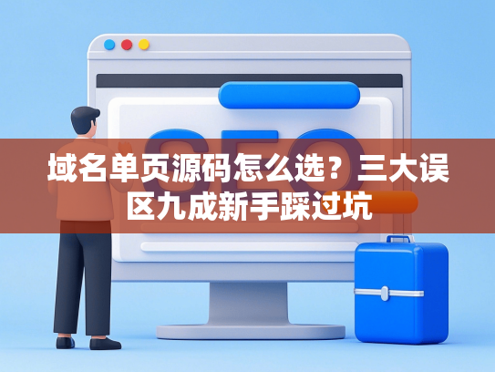 域名单页源码怎么选？三大误区九成新手踩过坑