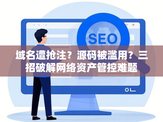 域名遭抢注？源码被滥用？三招破解网络资产管控难题