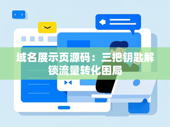 域名展示页源码：三把钥匙解锁流量转化困局