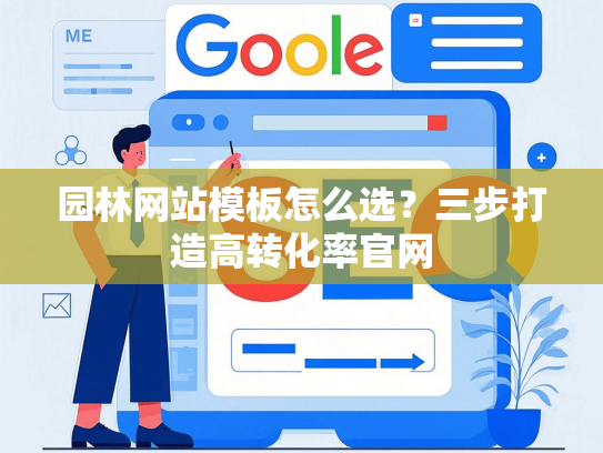 园林网站模板怎么选？三步打造高转化率官网