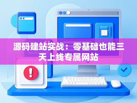 源码建站实战：零基础也能三天上线专属网站
