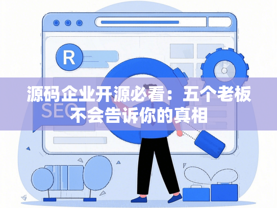 源码企业开源必看：五个老板不会告诉你的真相
