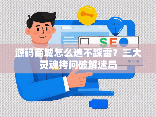 源码商城怎么选不踩雷？三大灵魂拷问破解迷局