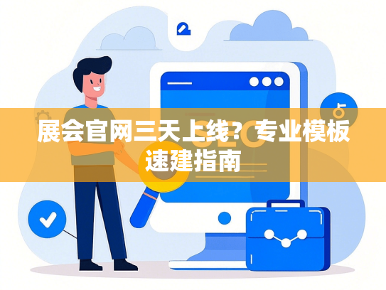 展会官网三天上线？专业模板速建指南