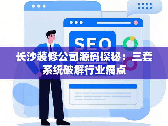 长沙装修公司源码探秘：三套系统破解行业痛点