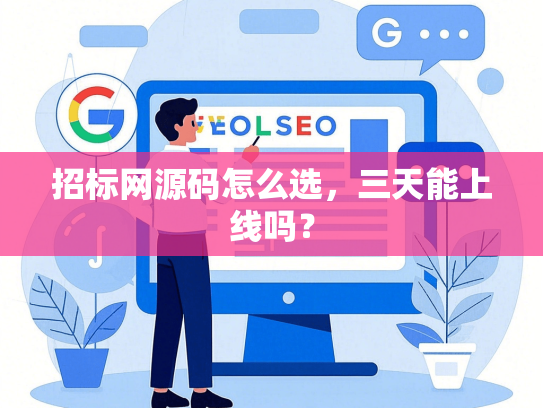 招标网源码怎么选，三天能上线吗？