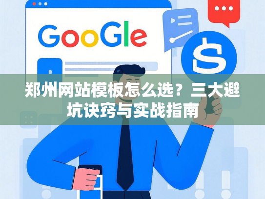 郑州网站模板怎么选？三大避坑诀窍与实战指南