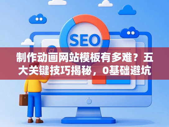 制作动画网站模板有多难？五大关键技巧揭秘，0基础避坑指南