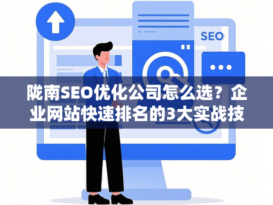 陇南SEO优化公司怎么选？企业网站快速排名的3大实战技巧