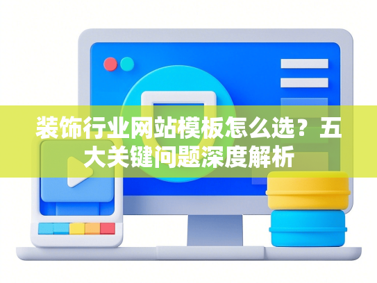 装饰行业网站模板怎么选？五大关键问题深度解析