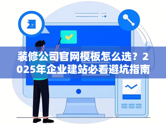 装修公司官网模板怎么选？2025年企业建站必看避坑指南-第1张图片