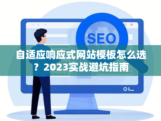 自适应响应式网站模板怎么选？2023实战避坑指南