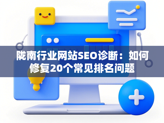 陇南行业网站SEO诊断：如何修复20个常见排名问题