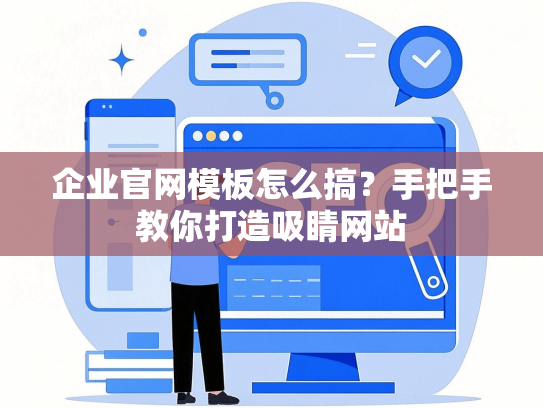 企业官网模板怎么搞？手把手教你打造吸睛网站