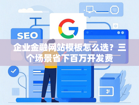 企业金融网站模板怎么选？三个场景省下百万开发费