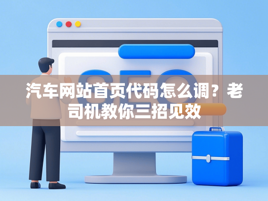 汽车网站首页代码怎么调？老司机教你三招见效