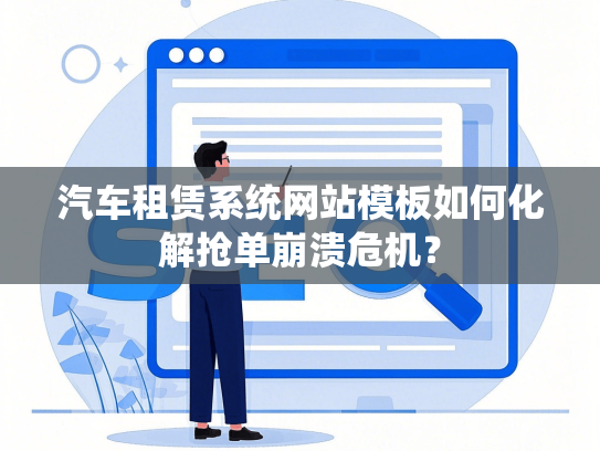 汽车租赁系统网站模板如何化解抢单崩溃危机？