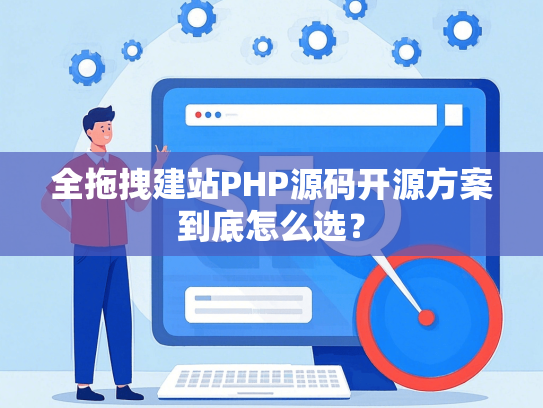 全拖拽建站PHP源码开源方案到底怎么选？-第1张图片